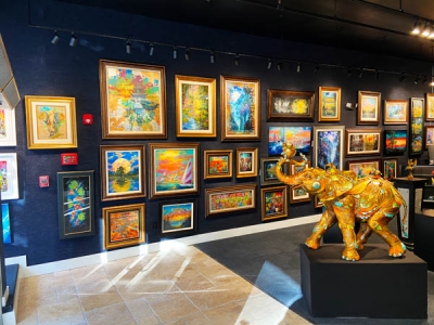 Visit Key West S Newest Art Gallery Ocean Blue Galleries 109 Duval   Ocean Blue Galleries Key West Art Gallery On Duval Street 4 400x300 