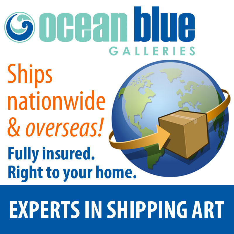 Ocean Blue Galleries - Experts in Shipping Art - Shipping nationwide and overseas
