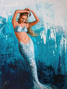 Azur Beauty by Shawn Mackey - Art at Ocean Blue Galleries