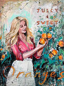 Juicy Sweet by Shawn Mackey - Art at Ocean Blue Galleries