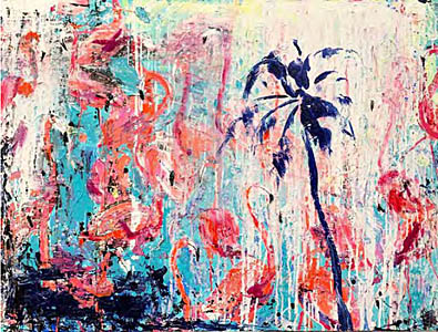 Miami Vice by Shawn Mackey - Art at Ocean Blue Galleries