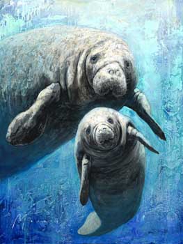 Baby by Shawn Mackey - Art at Ocean Blue Galleries