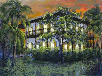 Papa's House by Shawn Mackey - Art at Ocean Blue Galleries