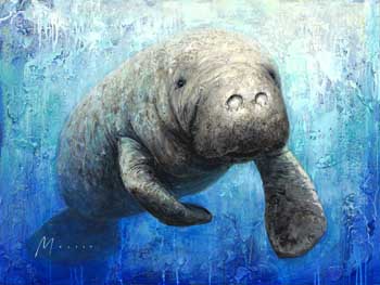 Sea Puppy by Shawn Mackey - Art at Ocean Blue Galleries