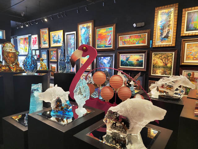 Ocean Blue Galleries - Art Gallery Key West - Paintings and Sculptures