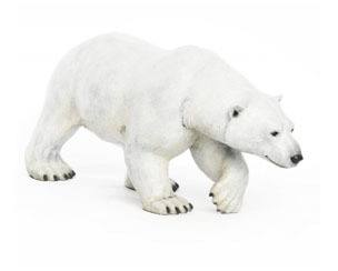 Polar Bear Bronze Sculpture by Wyland