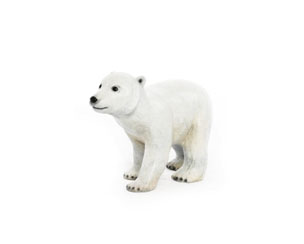 Polar Bear Cub Bronze Sculpture by Wyland