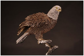 Bald Eagle by Clarita Brinkerhoff at Ocean Blue Galleries