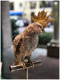 Cockatoo by Clarity Brinkerhoff at Ocean Blue Galleries Cockatoo by Clarity Brinkerhoff at Ocean Blue Galleries