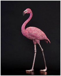 Pink Flamingo by Clarity Brinkerhoff at Ocean Blue Galleries