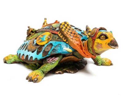Tracy (endangered list) Nano Lopez sculpture for sale at Ocean Blue Galleries