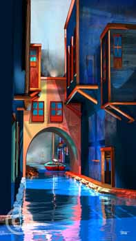 I can See Through by Stephen Harlan for sale at Ocean Blue Galleries