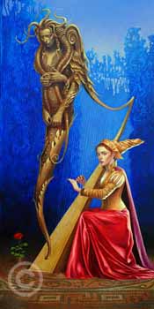 Beauty and Beast by Michael Cheval at Ocean Blue Galleries