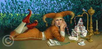 Clandestine Spot of Tranquility by Michael Cheval at Ocean Blue Galleries