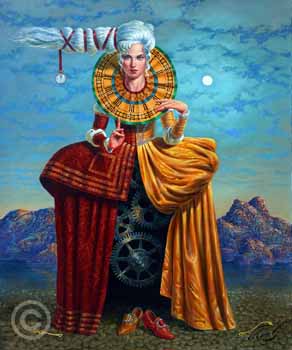 Extravagancy of Time by Michael Cheval at Ocean Blue Galleries