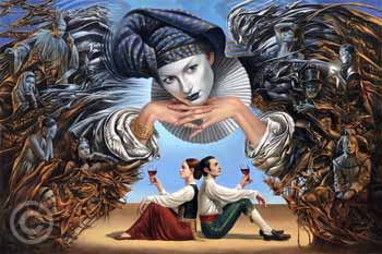 Guardian Angel 2 by Michael Cheval at Ocean Blue Galleries