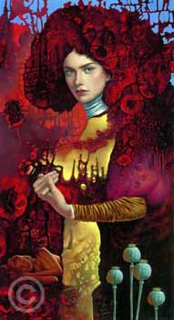 Hypnos by Michael Cheval at Ocean Blue Galleries