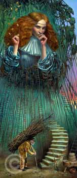 Misgiven Thoughts by Michael Cheval at Ocean Blue Galleries