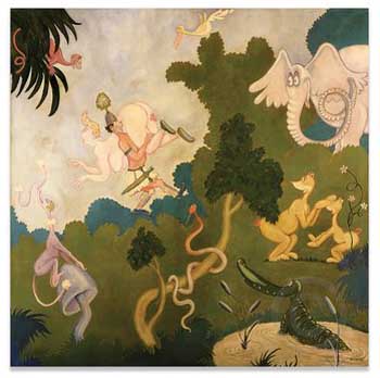 Abduction of the Sabine Woman – Parlor - Dr. Seuss Secret Art