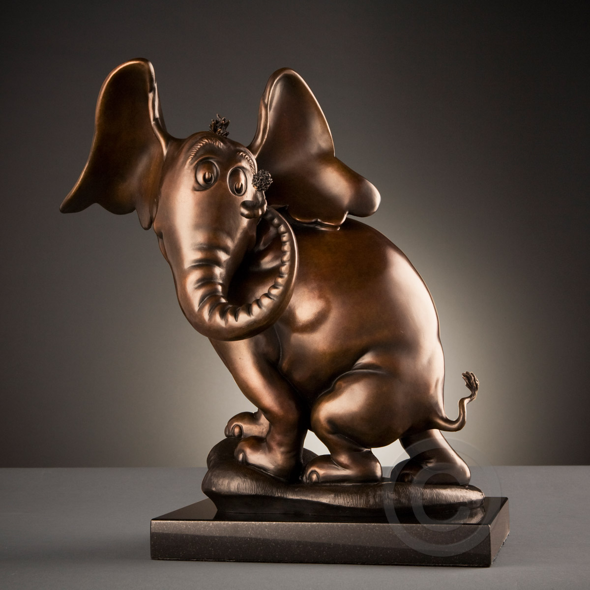 Horton Hears a Who - Maquette Bronze Sculpture by Dr Seuss