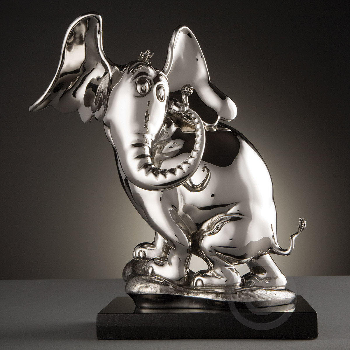 Horton Hears a Who - Maquette, Stainless Steel Sculpture by Dr Seuss