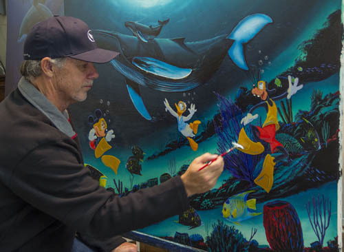 Wyland Disney Art for Sale at Ocean Blue Galleries