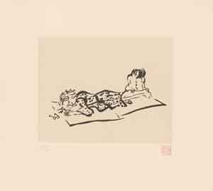 John Lennon art Karuizawa20x22JL