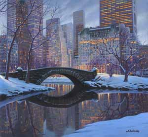 Central Park by Alexei Butirskiy at Ocean Blue Galleries