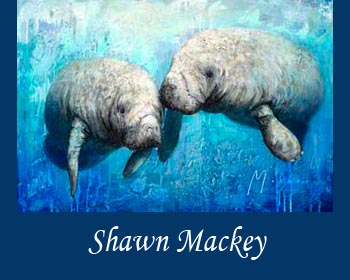 Shawn Mackey Artworks at Ocean Blue Galleries