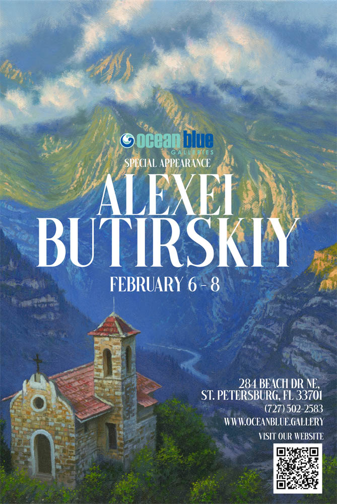 Alexei Butriskiy Art for sale at Ocean Blue Galleries
